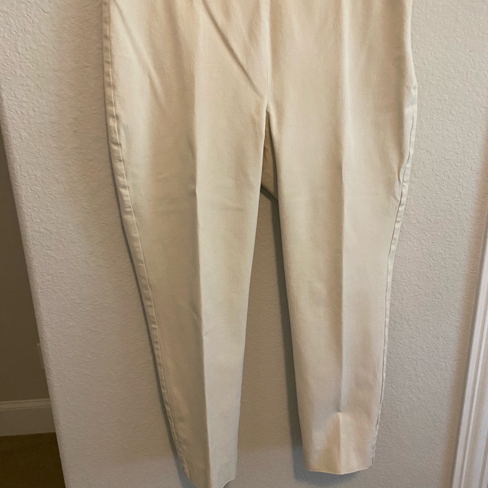 Talbots Chatham Ankle Pant Beige size 12P